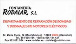 FONTANERIA RODALAR